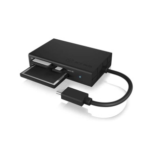 ICY BOX, ICY BOX Externer Speicherkartenleser USB-C™ Anthrazit, ICY BOX Card Reader Extern IB-CR401-C3