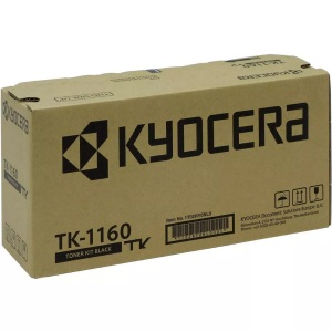 Kyocera, Kyocera Toner TK-1160 1T02RY0NL0 Original Schwarz 3600 Seiten, Toner schwarz TK-1160