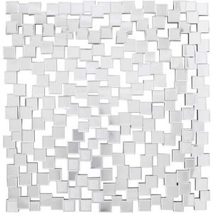 mutoni casual, Wandspiegel 102x100, SalesFever Wandspiegel, Mosaikdesign aus Spiegelglasquadraten