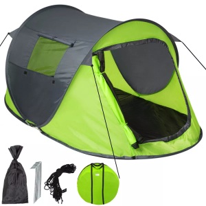 TecTake, Pop Up Wurfzelt Unisex Grün, Tectake - Pop Up Wurfzelt, Grün