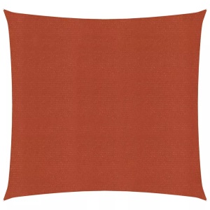 vidaXL, vidaXL Sonnensegel 160 g/m² Terrakottarot 2,5x3 m HDPE