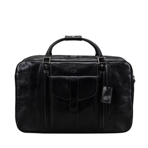 Maxwell Scott, Maxwell Scott Maurizio - Leder-Reisetasche in Schwarz, 