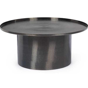 Bizzotto, Bizzotto - Beistelltisch Kalpita Black Nickel - D80 cm, Besteilltisch Kalpita black rund 80