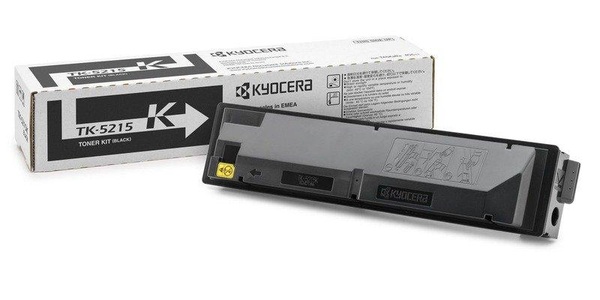 Kyocera, Kyocera Toner TK-5215K Black, Kyocera Toner, schwarz, TK-5215K, (20'000 Seiten)