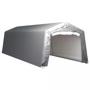vidaXL, vidaXL Lagerzelt 300x900 cm Stahl Grau