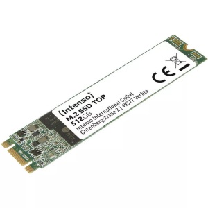 Intenso, Intenso M.2 TOP Interne Festplatte SSD (512 GB, Schwarz, grün), Top Performance 512 GB, SSD