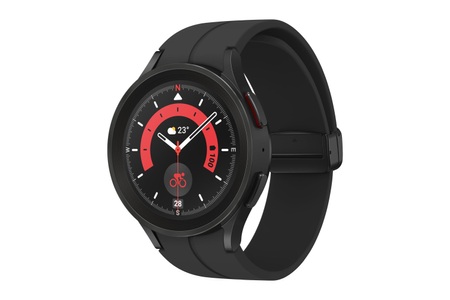 Samsung, Samsung Galaxy Watch5 Pro 45mm LTE 16 GB Schwarz, Samsung Galaxy Watch5 Pro Black LTE 45mm Smartwatches ? Samsung Galaxy Watch 5 ? Schwarz