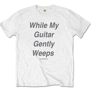 The Beatles, My Guitar Gently Weeps Tshirt Damen Weiss L