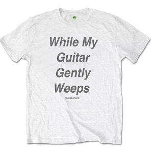 The Beatles, My Guitar Gently Weeps Tshirt Damen Weiss L