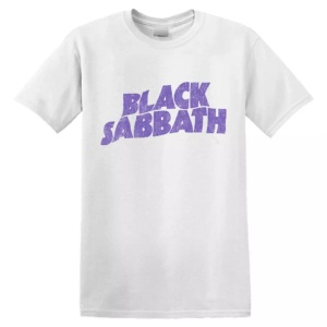 Black Sabbath, Tshirt Logo Jungen Weiss 116, Black Sabbath - TShirt Logo, 116, Weiss