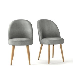 LA REDOUTE INTERIEURS, 2er-Set Esszimmerstühle ''Quilda'', La Redoute Intérieurs - 2er-Set Esszimmerstühle Quilda, One Size, Grau