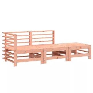 vidaXL, vidaXL 3-tlg. Garten-Lounge-Set Massivholz Douglasie, vidaXL 3-tlg. Garten-Lounge-Set Massivholz Douglasie