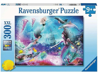 Ravensburger, Ravensburger Puzzle XXL 100 Teile - Im Reich der Meerjungfrauen, Puzzle XXL IM REICH DER MEERJUNGFRAUEN 300-teilig