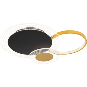 mutoni light, Deckenleuchte Senna Metall schwarz matt LED, Deckenleuchte Senna Metall schwarz matt LED