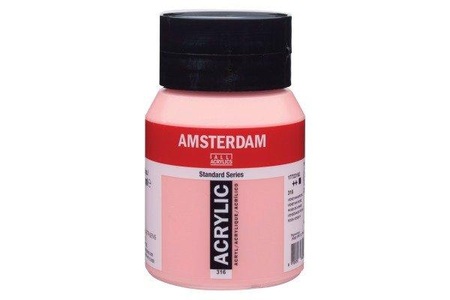 Amsterdam, AMSTERDAM ACRYL 500ML VENEZIAN.ROSA, Talens Acrylfarbe Amsterdam, venezianische rosa, 17723162, (500ml)