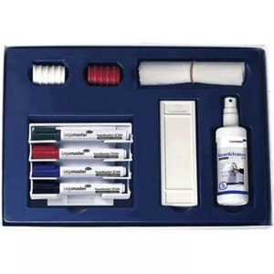 Legamaster, Legamaster Whiteboardmarker boardmarker Starter Kit Schwarz, Blau, Rot, Grün inkl. Tafellöscher, Reiniger, Magneten, Legamaster STARTER Kit 7-125000 Whiteboardmarker Schwarz, Blau, Rot, Grün inkl. Tafellöscher, Reiniger, Magneten 27 St.