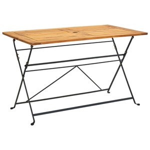 vidaXL, vidaXL Klappbarer Gartentisch 120x70x74 cm Massivholz Akazie