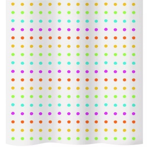 Diaqua, diaqua Duschvorhang Point, Diaqua - Duschvorhang Textil Point, 120X200CM, Multicolor