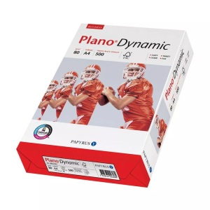 Papyrus, Papyrus Plano Dynamic 88027681 Universal Druckerpapier DIN A4 80 g/m² 500 Blatt Weiß, Papyrus Kopierpapier, A4, FSC, weiss, 80g, SB, 88027681, (500 Blatt)