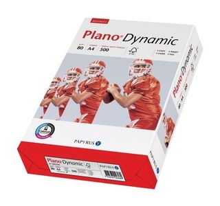 Papyrus, Papyrus Plano Dynamic 88027681 Universal Druckerpapier DIN A4 80 g/m² 500 Blatt Weiß, Papyrus Kopierpapier, A4, FSC, weiss, 80g, SB, 88027681, (500 Blatt)