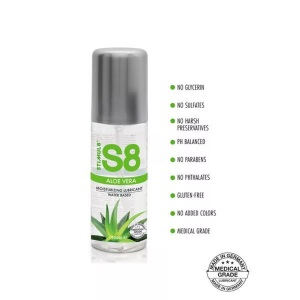 Stimul8, S8 Gleitgel Aloe Vera 125ml Unisex 125ml, Stimul8 - S8 Gleitgel Aloe Vera 125ml, 125 ml