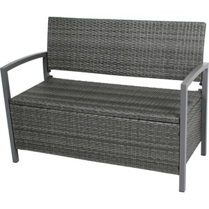 mutoni, Gartenbank Ferrara Dunkelgrau 117 Unisex Grau ONE SIZE, 