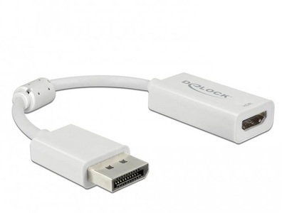 Delock, Adapter DisplayPort > HDMI 4K 60Hz mit HDR Funktion passiv, Adapter DisplayPort > HDMI 4K 60Hz mit HDR Funktion passiv