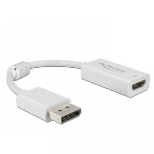 Delock, Adapter DisplayPort > HDMI 4K 60Hz mit HDR Funktion passiv, Adapter DisplayPort > HDMI 4K 60Hz mit HDR Funktion passiv