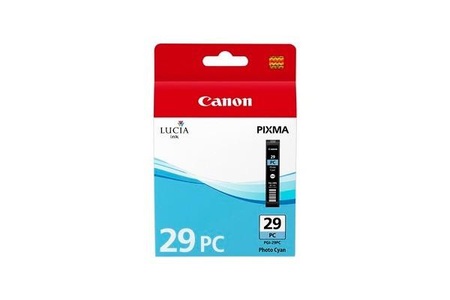 Canon, Canon Pgi-29Pc Photo cyan Tintenpatrone, Canon Tintenpatrone, blau, foto, PGI-29PC, 4876B001, (36ml)