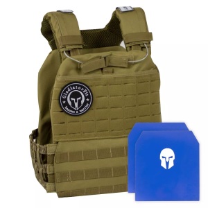 Gladiatorfit, GladiatorFit Gewichtsweste mit Plakette Gewichtsweste, GladiatorFit - Tactical Weighted Vest