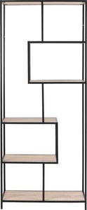 Actona, Actona - Regal - Schwarz und Hellbraun - Hellbraun und Schwarz, AC Design Regal »Seaford«