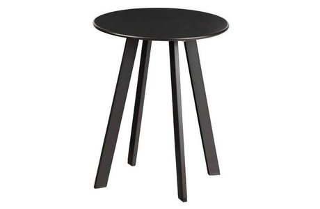 mutoni casual, Beistelltisch Fer Metall schwarz rund 40x40, Beistelltisch Fer Metall schwarz rund 40x40