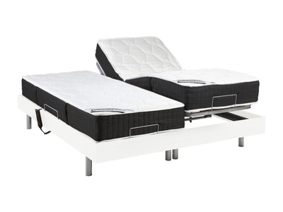 Vente-unique, Matratzen elektrischer Lattenrost Matratzen elektrischer Lattenrost, Vente-unique - Matratzen elektrischer Lattenrost, 70X190CM, Weiss
