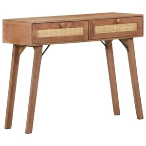 vidaXL, vidaXL Konsolentisch 100x35x76 cm Mango Massivholz, vidaXL Konsolentisch 100x35x76 cm Mango Massivholz