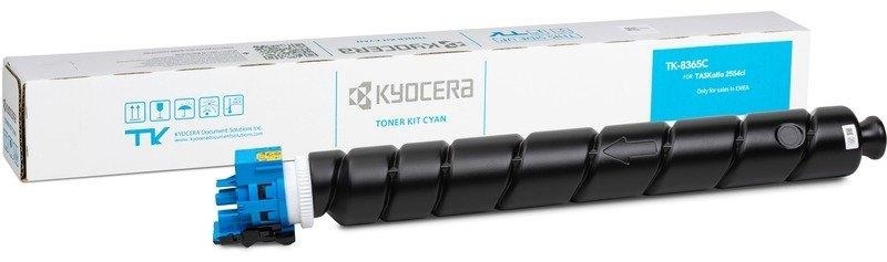 Kyocera, Kyocera TK 8365C - Cyan - Original - Tonerpatrone, Kyocera Toner TK-8365C Cyan