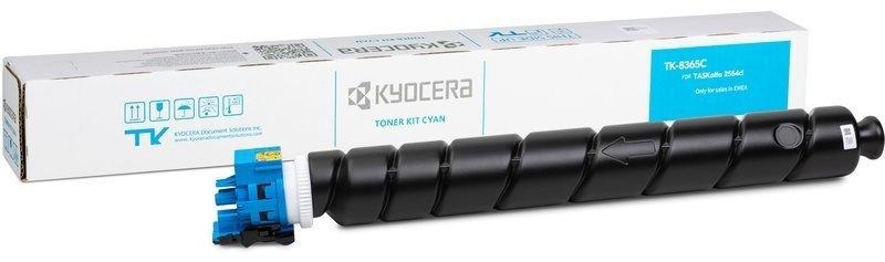 Kyocera, Kyocera TK 8365C - Cyan - Original - Tonerpatrone, Kyocera Toner TK-8365C Cyan