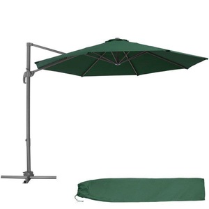 TecTake, Sonnenschirm Ampelschirm Ø 300cm mit Schutzhülle Sonnenschirm Ampelschirm Ø 300cm mit Schutzhülle