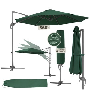 TecTake, Sonnenschirm Ampelschirm Ø 300cm mit Schutzhülle Sonnenschirm Ampelschirm Ø 300cm mit Schutzhülle