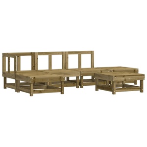 vidaXL, vidaXL 6-tlg. Garten-Lounge-Set Imprägniertes Kiefernholz, vidaXL 6-tlg. Garten-Lounge-Set Imprägniertes Kiefernholz