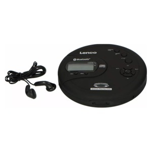 Lenco, Lenco CD-Player CD-300 Schwarz, Lenco Cd-300 BT - Discman (Schwarz)