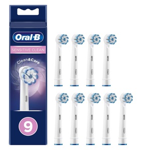 Oral-B, Oral-B Sensitive Clean Aufsteckbürsten, Oral-B Oral-B Aufsteckbürsten Sensitive Clean & Care 9er-Pack