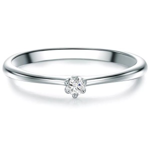Tresor 1934, Damen Ring Damen Silber 61, Trilani - Ring, 61, Silber