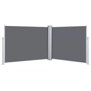 Diverse Hardware, Ausziehbare Seitenmarkise Anthrazit 140 x 1000 cm, vidaXL Ausziehbare Seitenmarkise Anthrazit 140 x 1000 cm