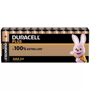 Duracell, Duracell Plus Power Mignon (AA)-Batterie Alkali-Mangan 1.5 V 1 St., Batterie Plus AAA LR03 24
