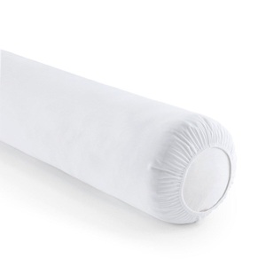 LA REDOUTE INTERIEURS, 2er-Pack Nackenrollen-Schoner, Jersey, reine Baumwolle, La Redoute Intérieurs - 2er-Pack Nackenrollen-Schonbezüge aus Baumwolljersey, 90cm, Weiss