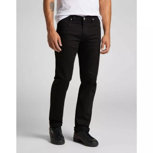 LEE, Lee Daren Jeans Zip Fly clean black, Lee - Jeans Straight Leg Daren, für Herren, Schwarz, Größe W34/L30