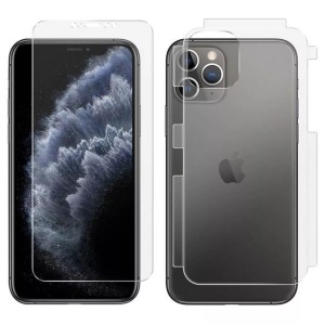 Avizar, Apple iPhone 11 Pro Max - Flexibles Glas Schutzfolie, Avizar - 360° Rundumschutzfolie iPhone 11 Pro Max, Transparent