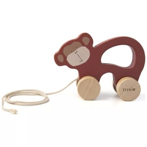 Trixie Baby, Trixie Baby Holz Nachziehtier Mr. Monkey, Trixie Baby Holz Nachziehtier Mr. Monkey