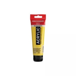 Amsterdam, Amsterdam Acrylfarbe Standard, Talens Acrylfarbe Amsterdam, transp.gelb, 17092722, (120ml)