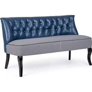 mutoni lifestyle, Sofa Batilda 2-Sitzer blau, Sofa Batilda 2-Sitzer blau